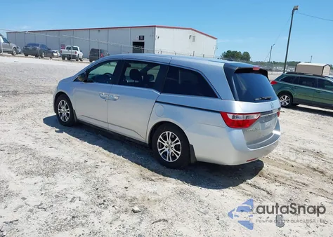 2011 Honda Odyssey Ex-L из США, поврежденный, VIN 5FNRL5H64BB013939